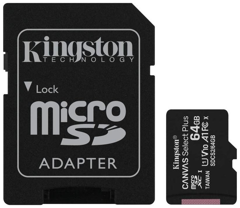 

Kingston 64 GB Class 10 UHS-I MicroSD Memory Card ( Pack of 1 )