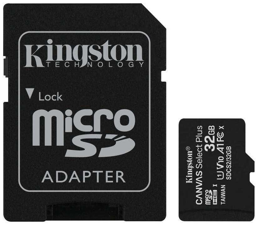 

Kingston 32 GB Class 10 MicroSDXC Memory Card ( Pack of 1 )