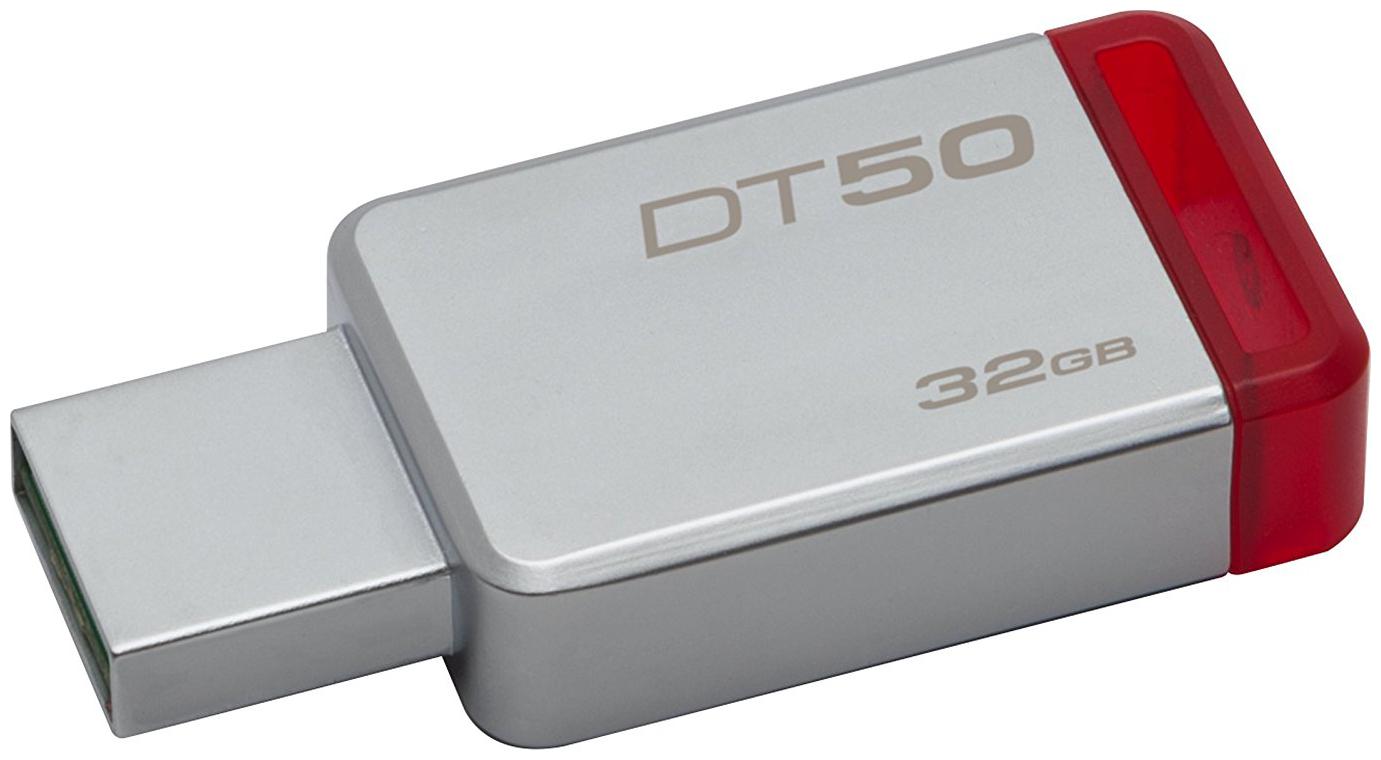 

Kingston DT50 32GBIN 32 GB USB 3 0 Pendrive ( Grey )