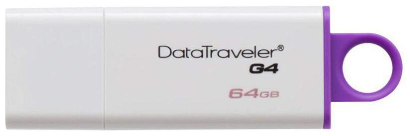 

Kingston DataTraveler G4 64GB USB 3 1 Pen Drive (DTIG4 64GBIN)