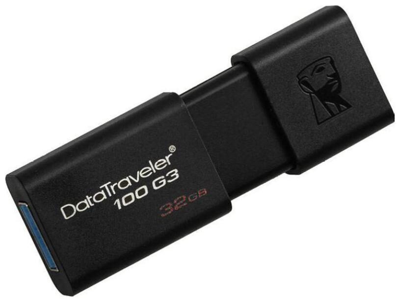 

Kingston DataTraveler 100 G3 32GB USB USB 3 1 Pen Drive (DT100G3 32GBIN)