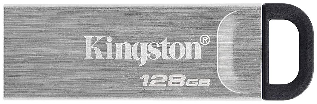 

Kingston DataTraveler Kyson USB 3 2 128 GB - Gen 1 Metal Flash Drive (Grey)