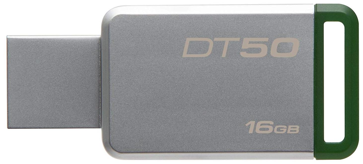 

Kingston DT50 16GBIN 16 GB USB 3 0 Pendrive ( Grey )