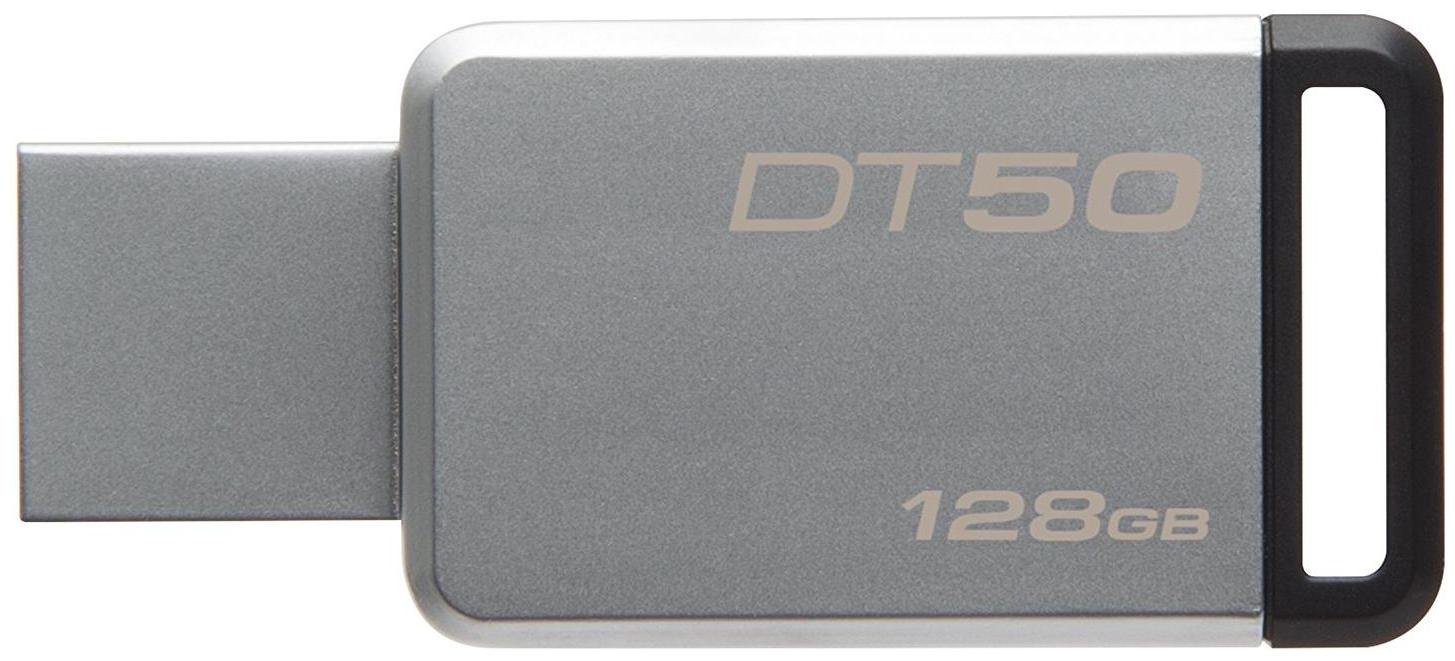 

Kingston DT50 128GBIN 128 GB USB 3 0 Pendrive ( Grey )