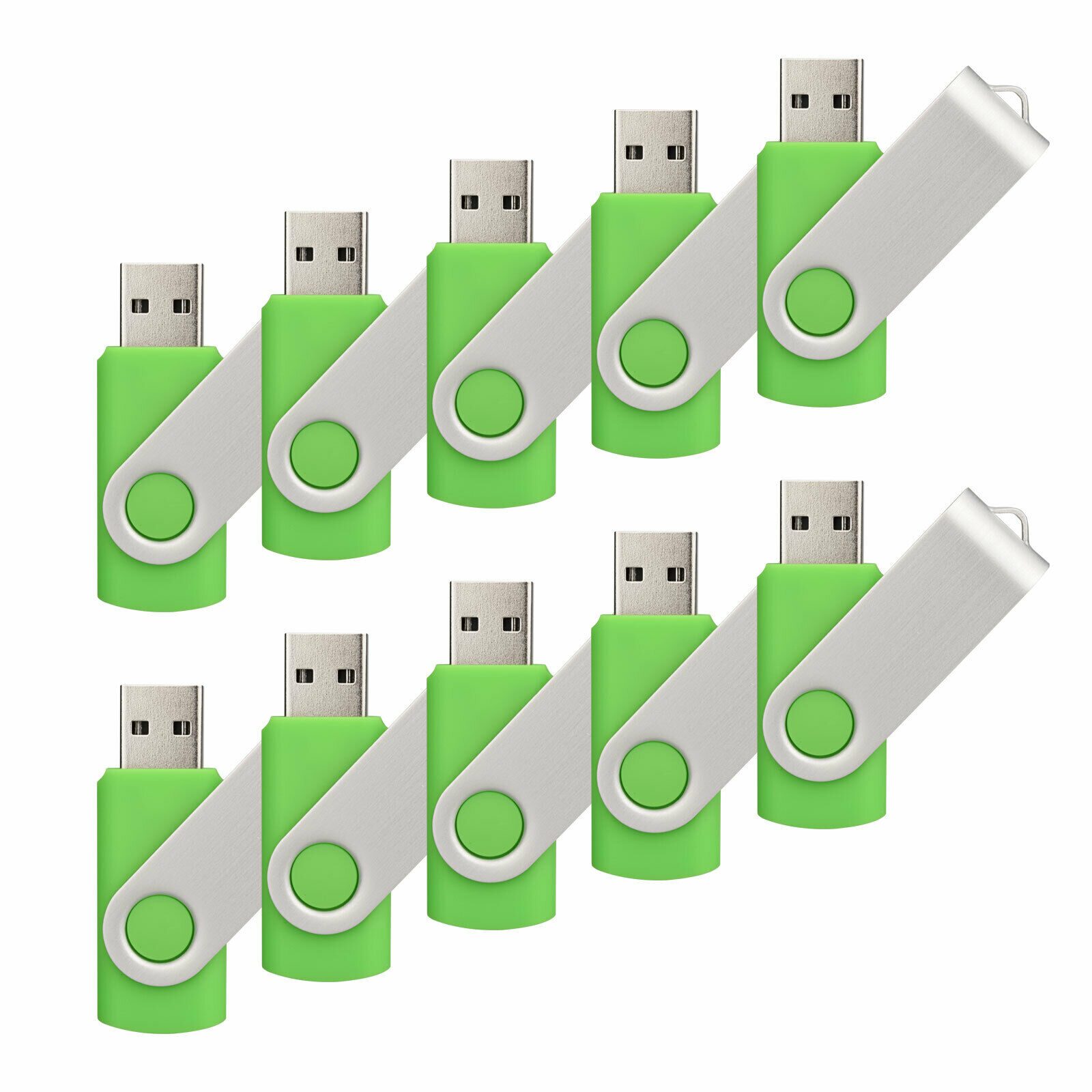 

Kootion 10 Pcs 1GB 2GB 4GB 8GB 16GB 32GB USB 2 0 Flash Drive Memory Stick