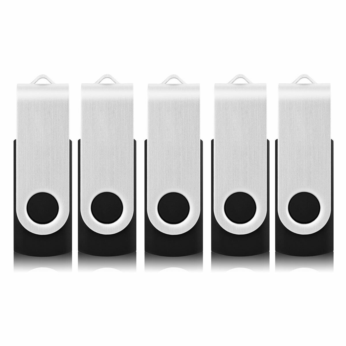 

Kootion 32GB Black 2 0 USB Flash Drive Rotating Flash Memory Thumb Storage