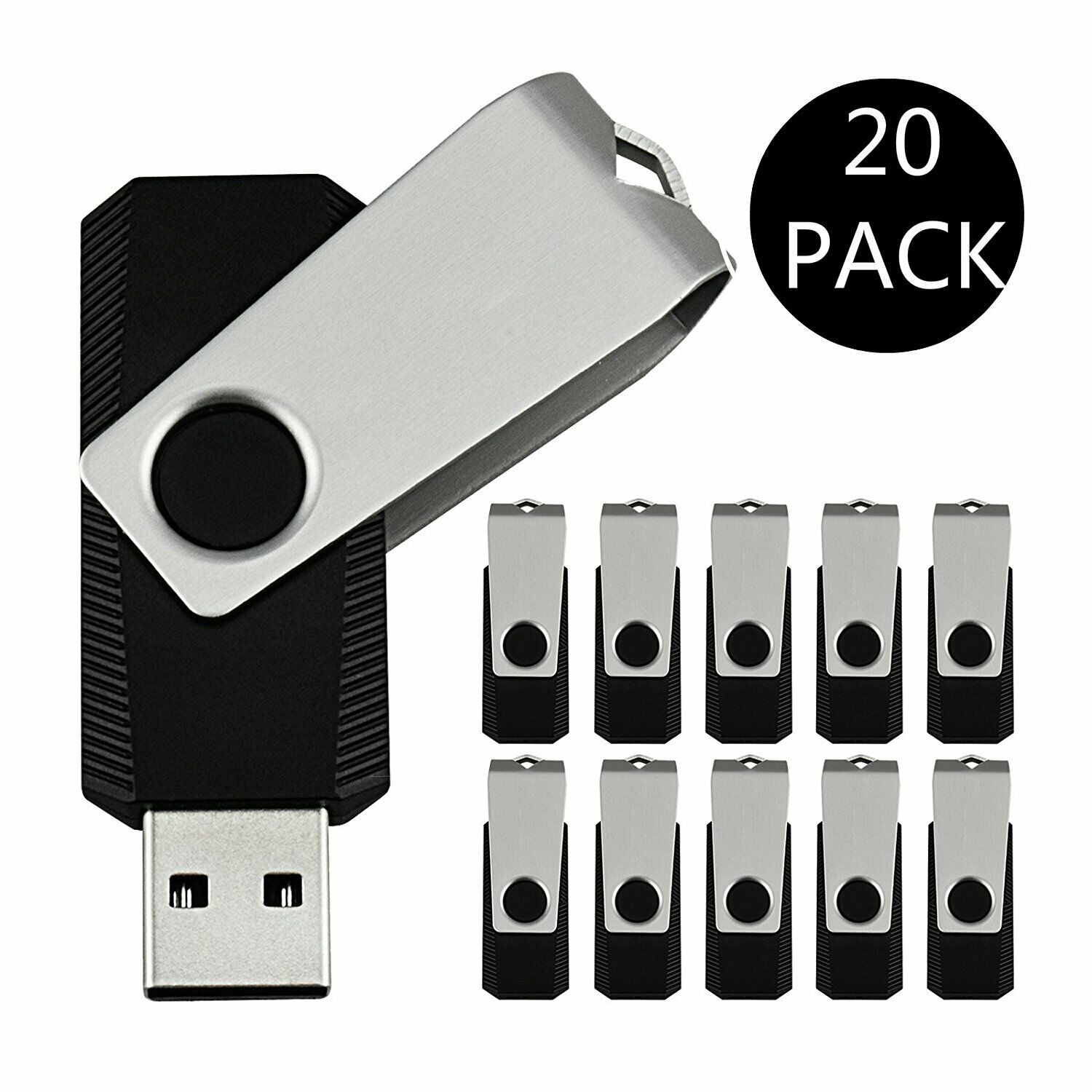 

LOT 10 20 50 100pcs 1GB Flash Pen Drives Memory Sticks Thumb U Disk Blank Media