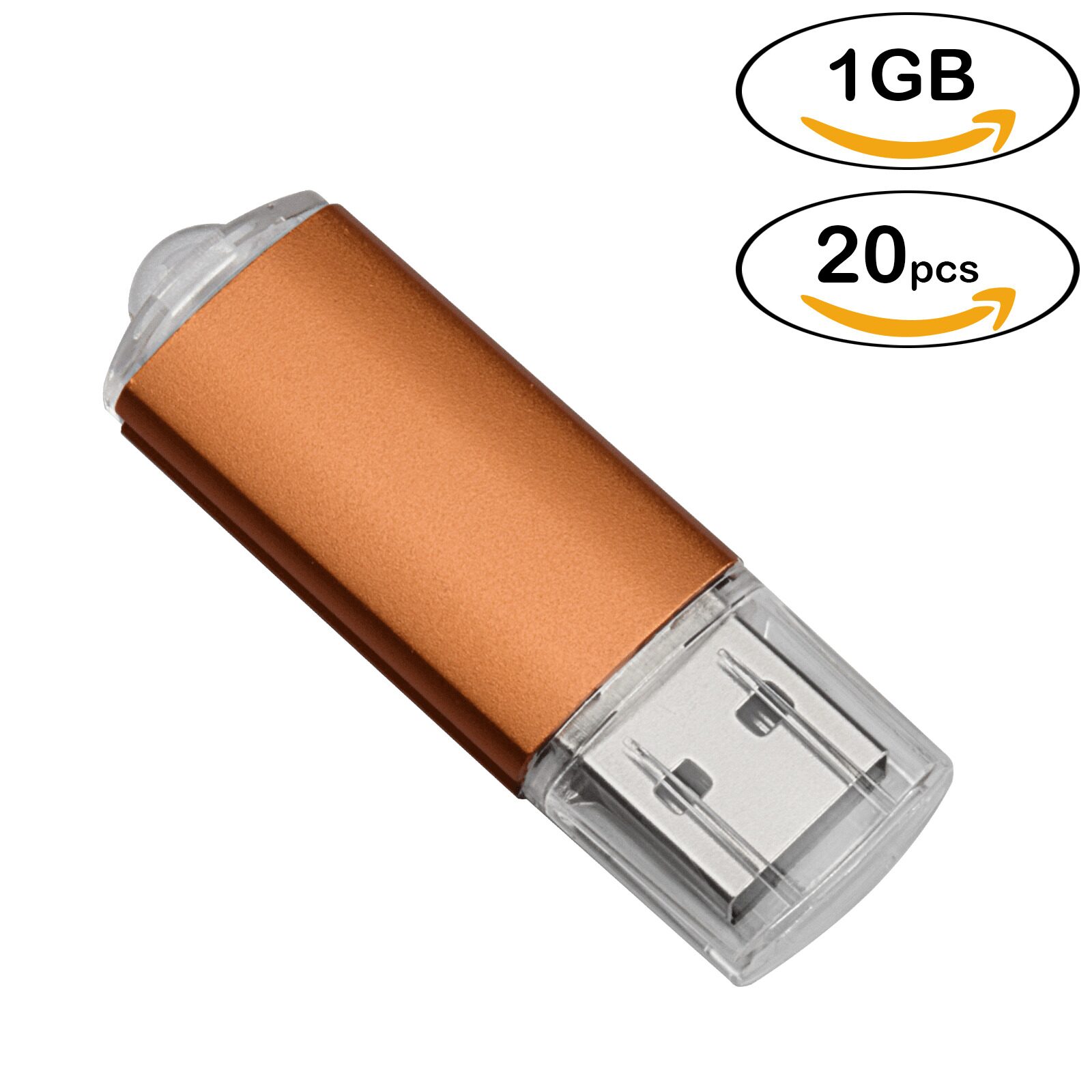 

LOT 20 Rectangle 1GB-32GB USB Flash Drives Enough Memory Stick Pen Drive Storage