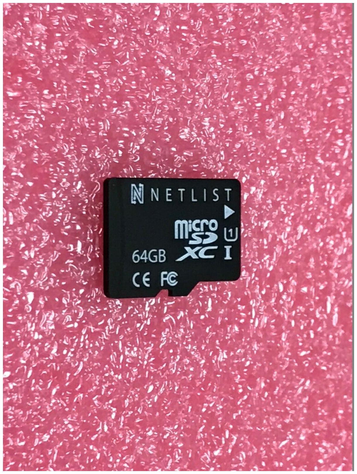 

New Netlist microSD 64GB COMM MLC - 0651-99A-064G
