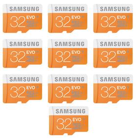 Samsung Evo MicroSDHC 32GB Class 10 Memory Card (Pack Of 10)