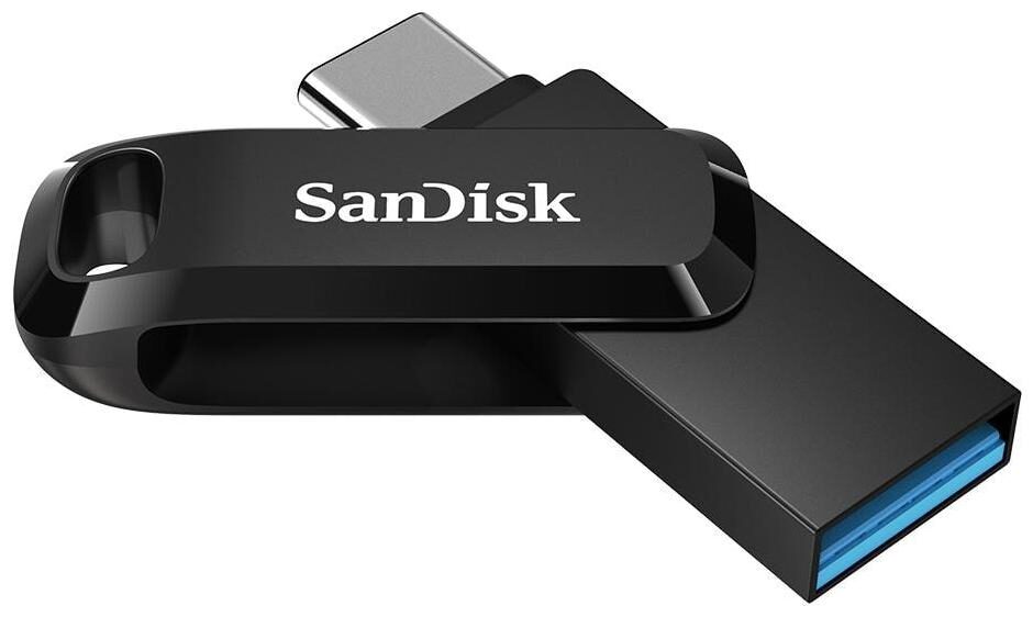

SanDisk Ultra Dual Drive Go Type C 128 GB USB 3 0 Pendrive ( Black )