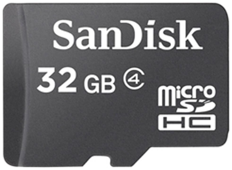 

SanDisk microSDHC 32 GB Class 4 Memory Card
