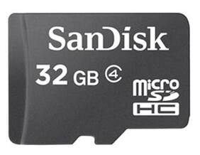 SanDisk microSDHC 32 GB Class 4 Memory Card