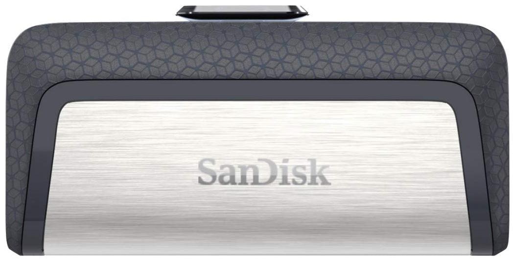 

SanDisk Ultra Dual Type C OTG 32 GB USB 3 1 Pendrive ( Black Silver )