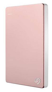 Seagate Backup Plus Slim 2 TB External Hard Disk (Rose Gold)