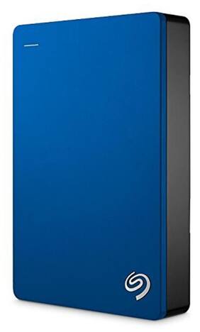 Seagate Backup Plus Slim 5TB Portable External Hard Drive (Blue)