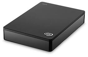 Seagate Backup Plus 4 TB Portable Hard Disk Drive (Black)