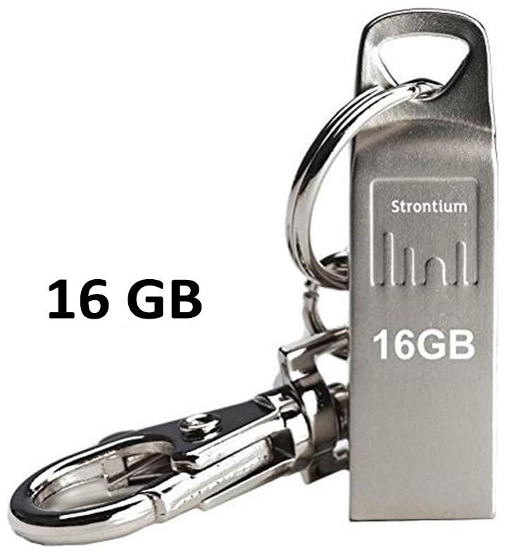 

Strontium 16 GB USB 2 0 Pendrive ( Silver )