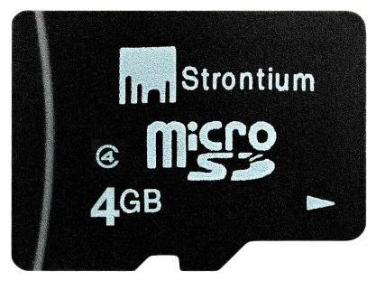 

Strontium MicroSD 4 GB Class 4 Memory Card