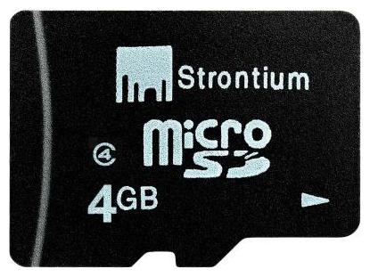 

Strontium MicroSD 4 GB Class 4 Memory Card