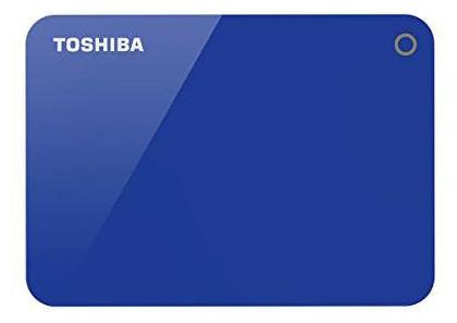 

Toshiba Canvio Advance 1 TB USB 3 0 External HDD - Blue