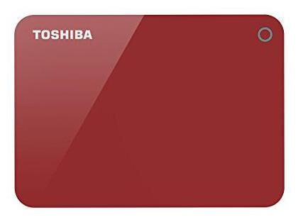 

Toshiba Canvio Advance 1 TB USB 3 0 External HDD - Red