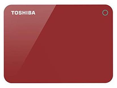 

Toshiba Canvio Advance 2 TB USB 3 0 External HDD - Red