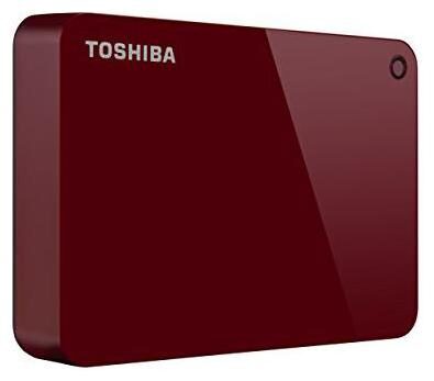 

Toshiba Canvio Advance 4 TB USB 3 0 External HDD - Red
