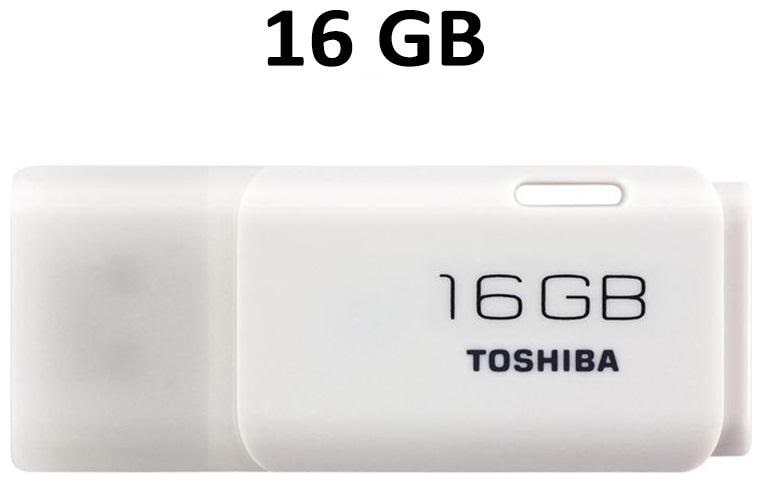 Toshiba 16 GB USB 2.0 Pendrive White
