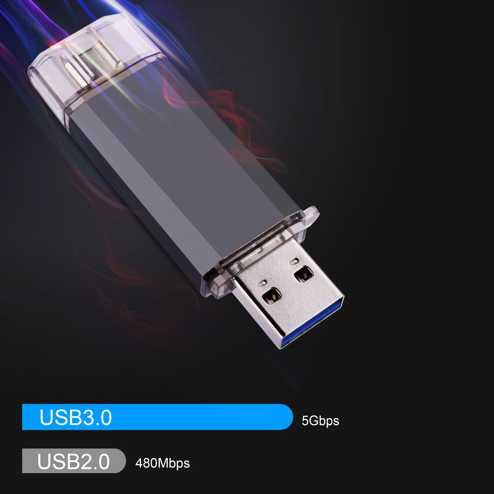 

Type-C 64GB USB 3 0 Flash Drive OTG Memory Stick Flash Pen Drive Store U Disk