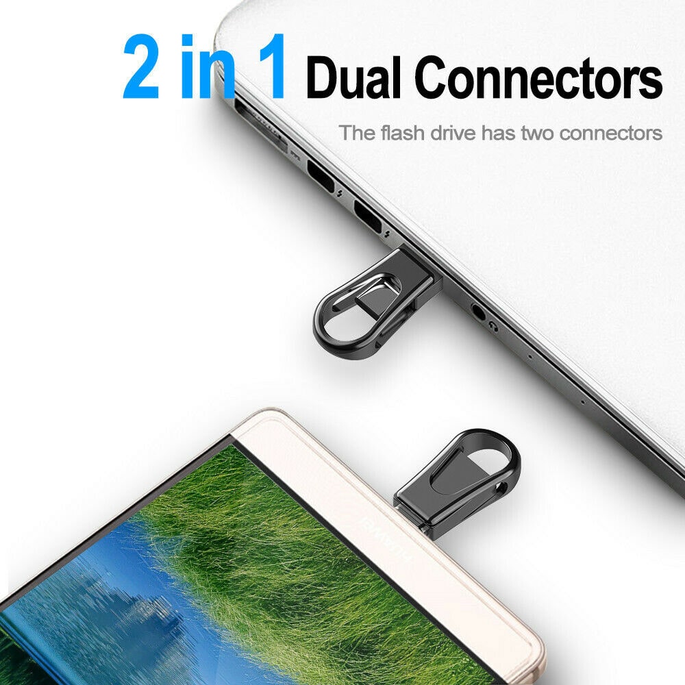 

Waterproof Metal Mini OTG 32GB 64GB Type C 3 0 USB Flash Drives Stick For Phone