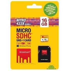 Strontium Nitro 433X 16 GB UHS-I Class 10 Memory Card