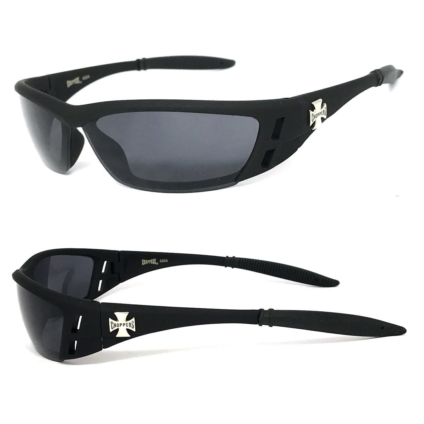 

1 or 2 Pair Choppers Motorcycle Biker Riding Sports Semi Rimless Sunglasses