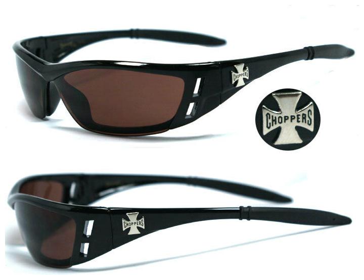 

1 or 2 Pair Choppers Motorcycle Biker Riding Sports Semi Rimless Sunglasses