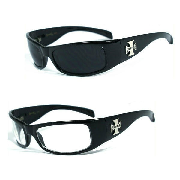 

2 Pairs Combo Men Choppers Bikers Sports Motocycle Riding Sunglasses - C11B