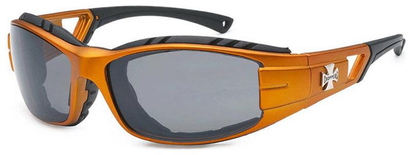 

2 Pairs Combo Choppers Wind Resistant Foam Pad Motorcycle UV Protect Sunglasses