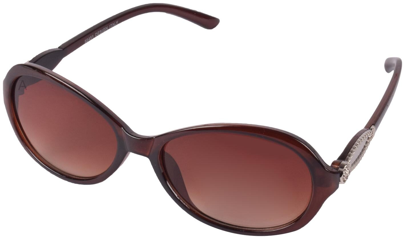 

Aligatorr Cat Eye (Brown) Ladies Funky Premium Sunglasses gems brown CRLK001