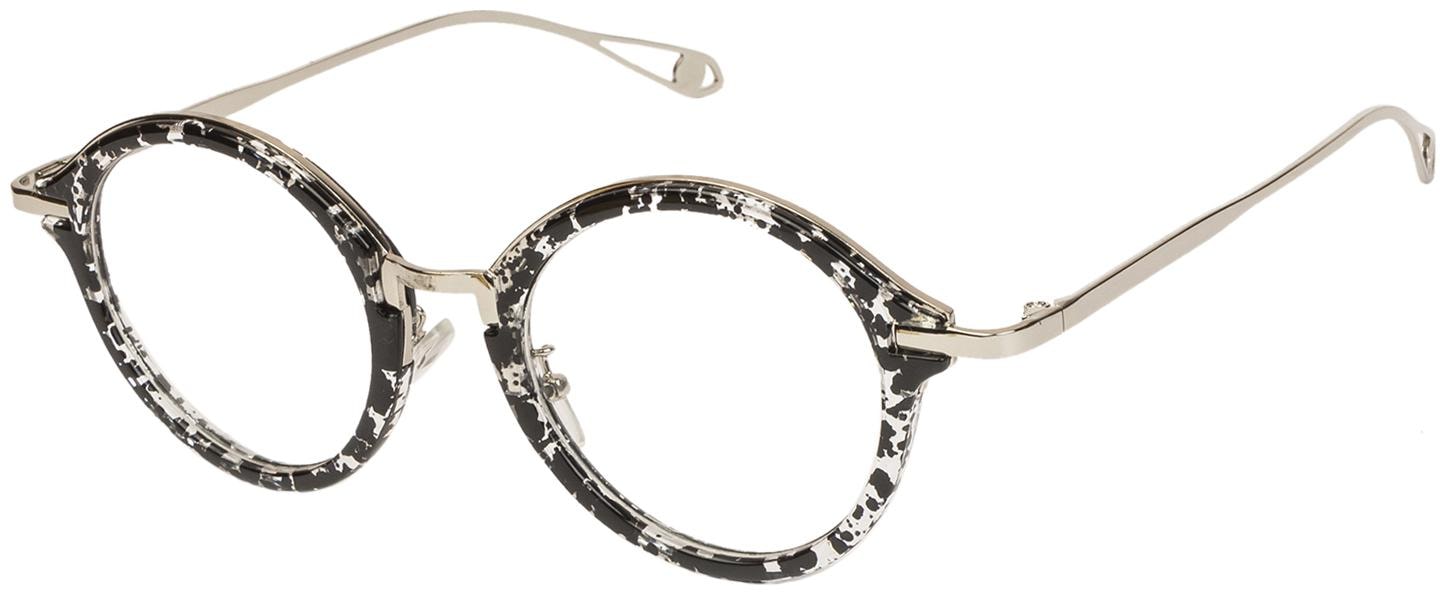 

Arzonai Butler Round Black-Transparent UV Protection Sunglasses For Men Women MA-3133-S3