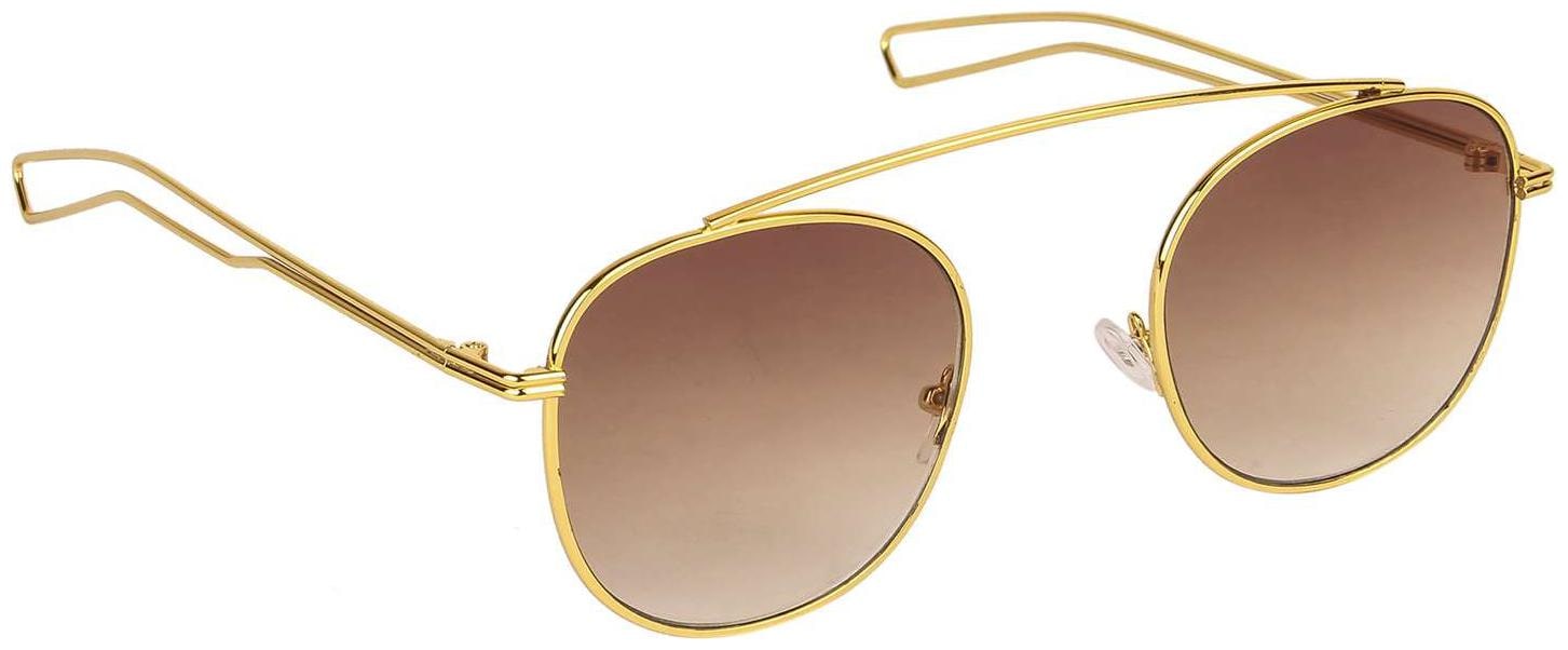

Arzonai Jones MA-290-S1 Round Unisex Brown Sunglasses