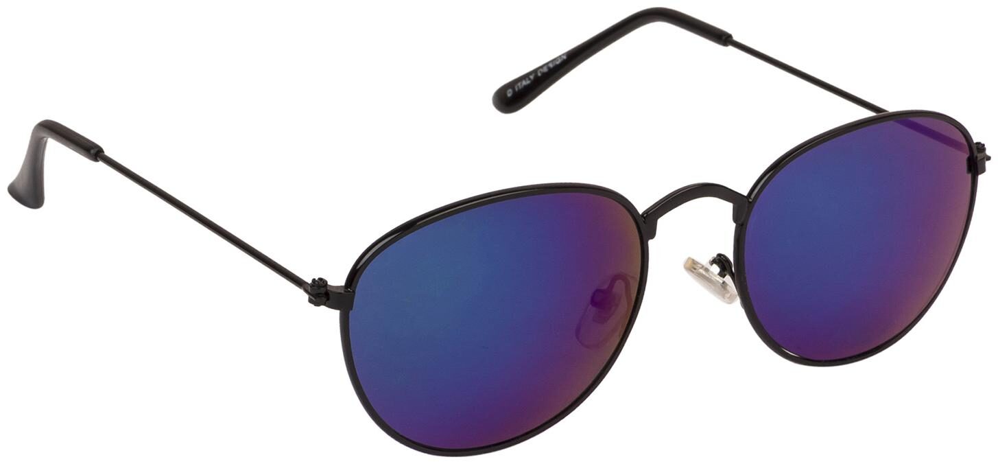 

Arzonai Jones Mirrored Oval Shape Black-Green UV Protection Sunglasses For Men Women MA-310-S4