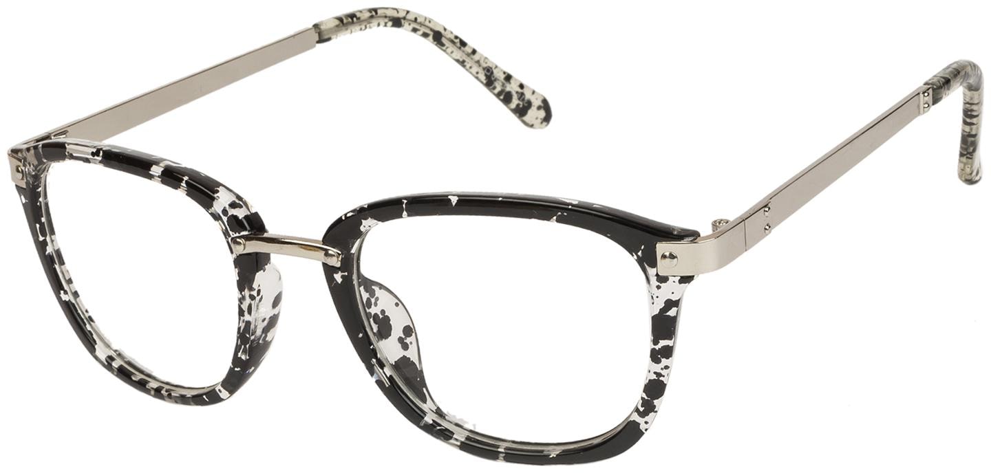 

Arzonai Morgan Square Black-Transparent UV Protection Sunglasses For Men Women MA-3169-S1