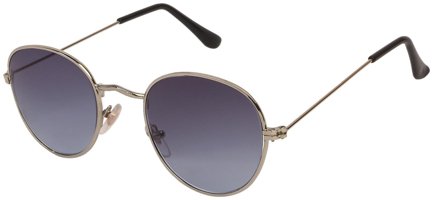 

Arzonai Pento Oval Silver-Black UV Protection Sunglasses For Men Women MA-026-S19