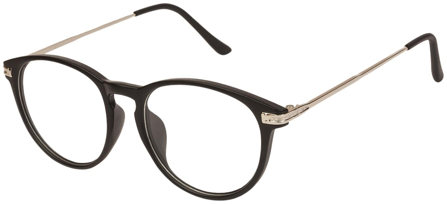 

Arzonai Percey Oval Black-Transparent UV Protection Sunglasses For Men Women MA-3061-S1
