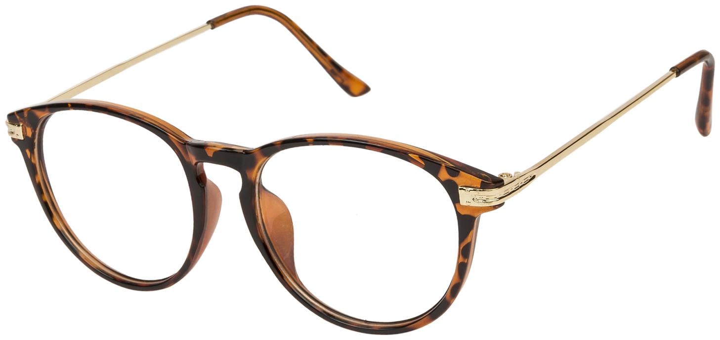 

Arzonai Percey Oval Brown-Transparent UV Protection Sunglasses For Men Women MA-3061-S4
