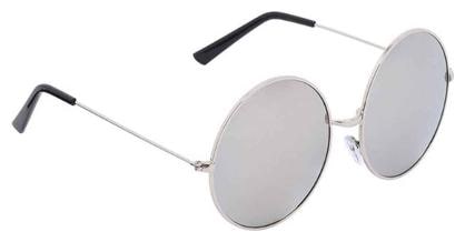 

Barbarik Designer Classic roundsilvermercury Sunglasses