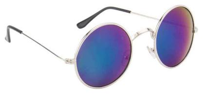 

Barbarik Designer Classic roundbluesilvermercury Sunglasses