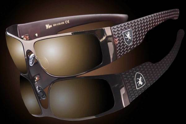 

Best Mens Mirror Lens Wraparound Stylish Racing Inspired Sunglasses