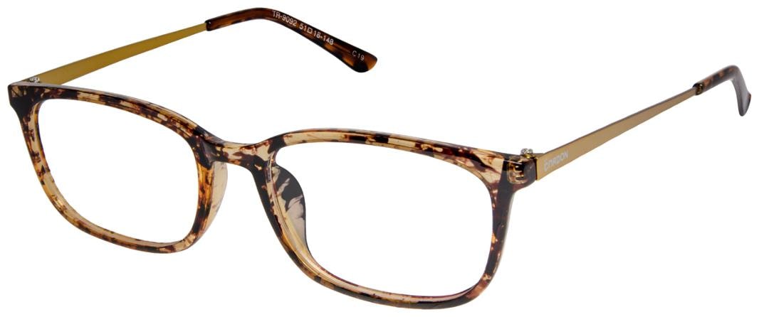 

Cardon Tortoise Brown Rectangular Full Rim EyeGlass