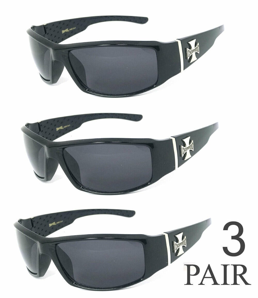 

Choppers Anti-Reflective Biker Motorcycle Riding Glasses Sunglasses UV400