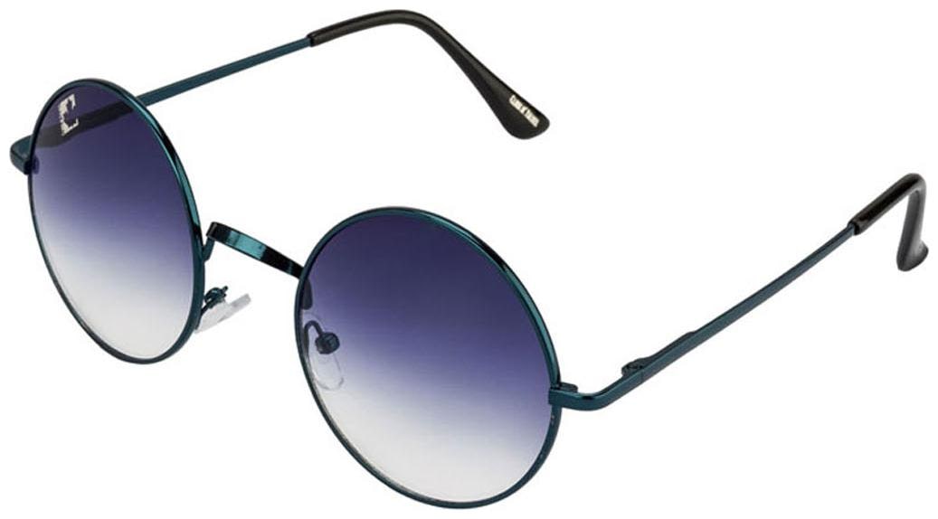 

Clark N Palmer Blue Round Sunglasses